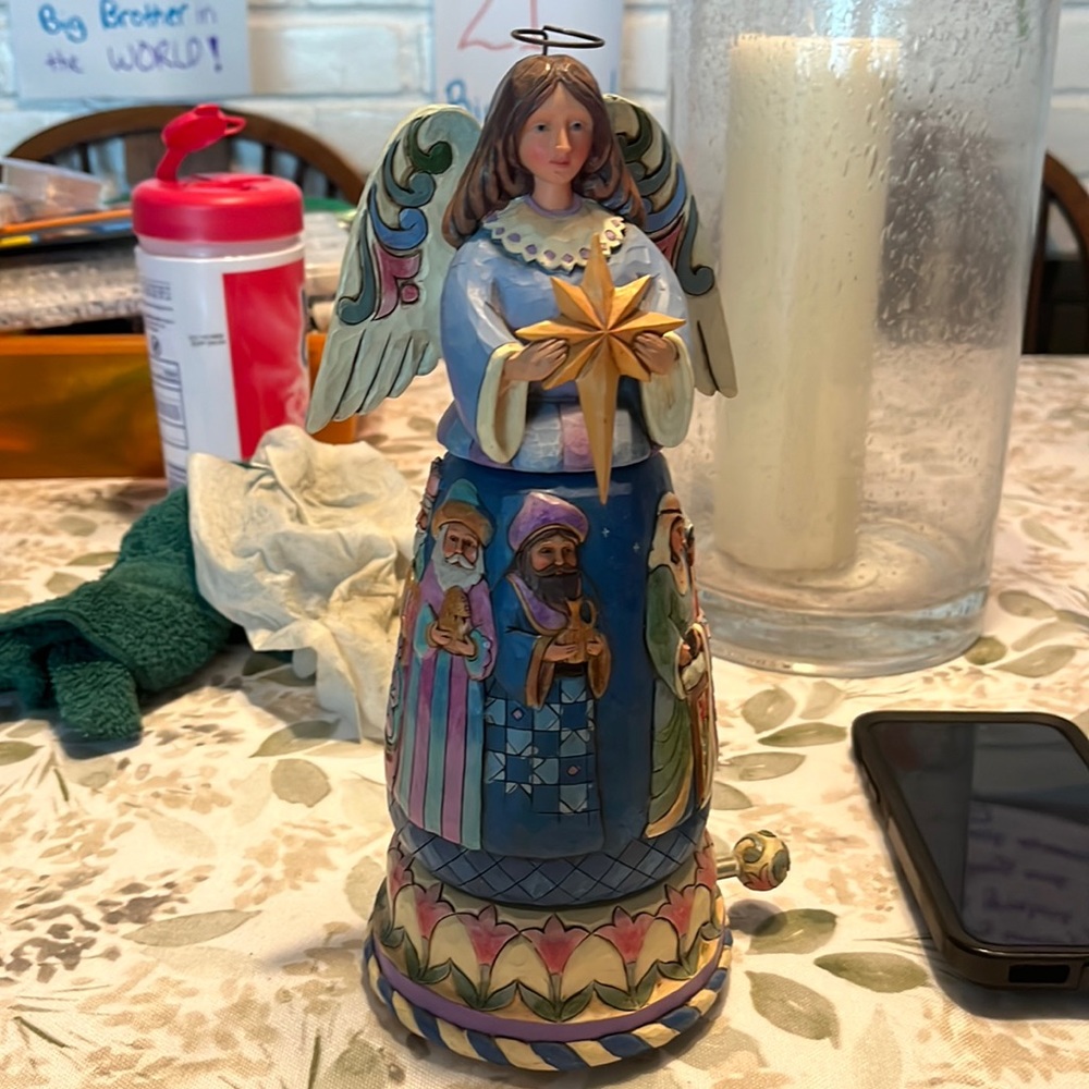 Jim Shore rotating nativity piece